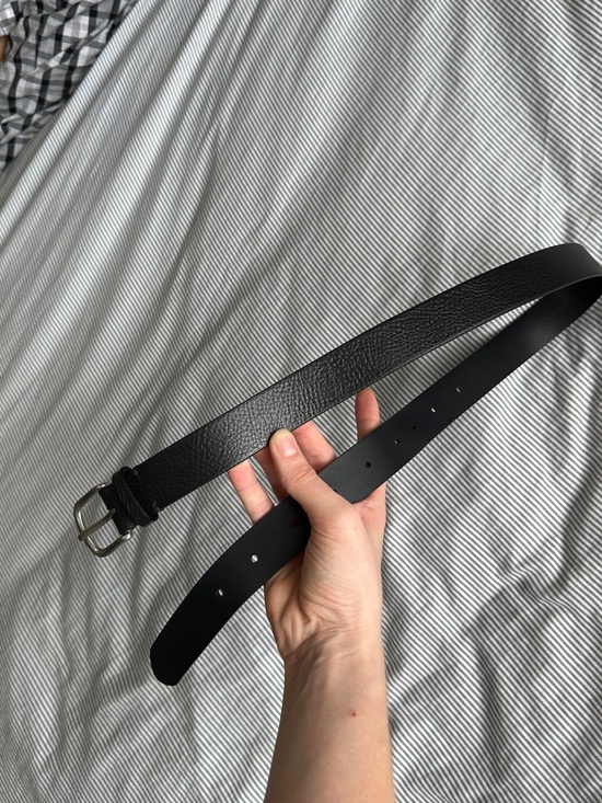 Uniqlo Accessories - Classic Black Genuine Leather Women’s Belt